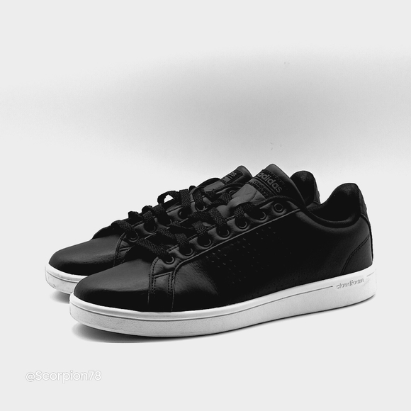 Adidas Essential Advance Cloudfoam Low Streetwear Shoes Size 9.5 Men/11 Women - Picture 3 of 10